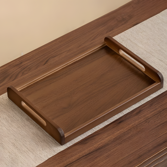 Wooden Tray Set 3 Pcs